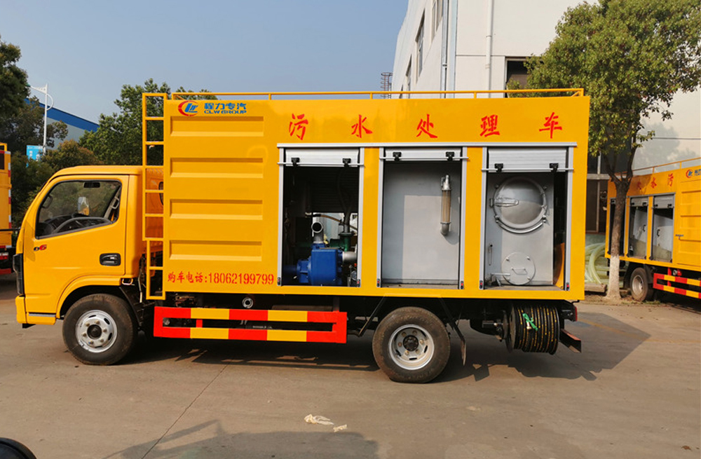 兴卫村污水分离车