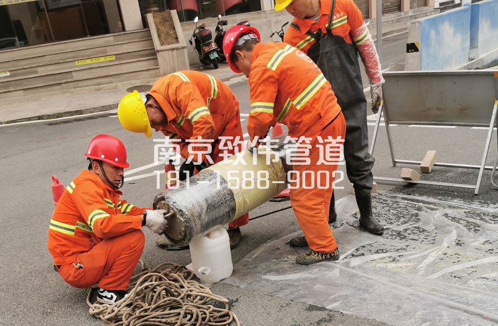 兴卫村管道修复