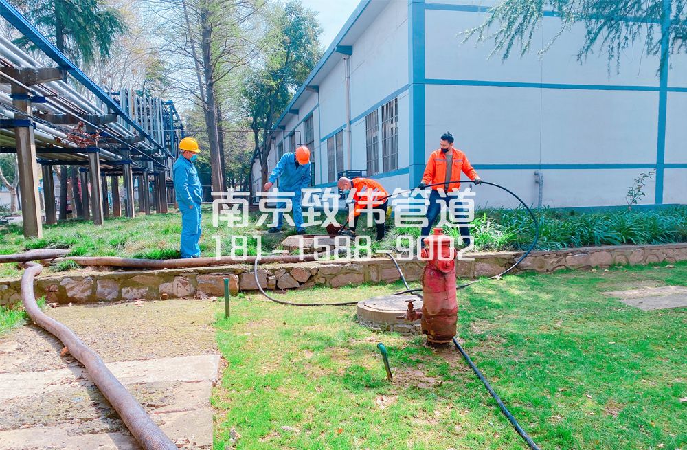 360兴卫村石化工厂管道清洗